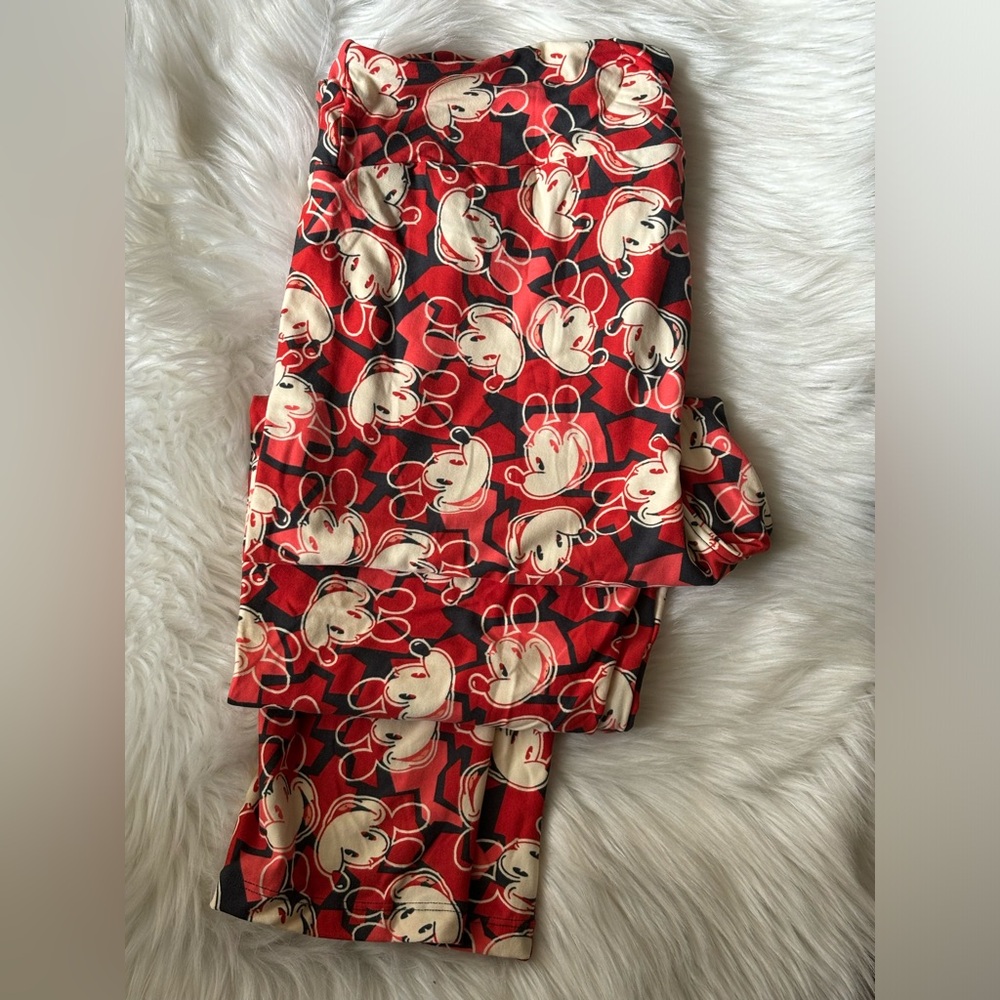 Disney Lularoe Leggings TC Mickey